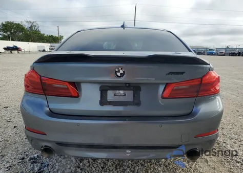 2019 BMW 530 I из США, поврежденный, VIN WBAJA5C59KWA57982